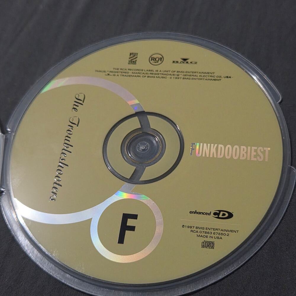 Vtg 1997 Funkdoobiest THE TROUBLESHOOTERS CD RAP HIP HOP